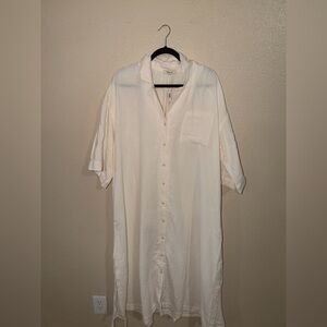 Madewell Oversized Swimsuit Cover Up Size XL